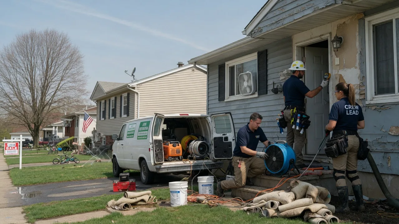Flood Cleanup in Deer Grove, IL near me